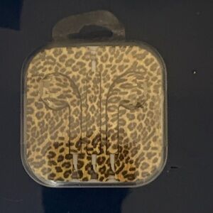 Ardene Animal Print Earbuds